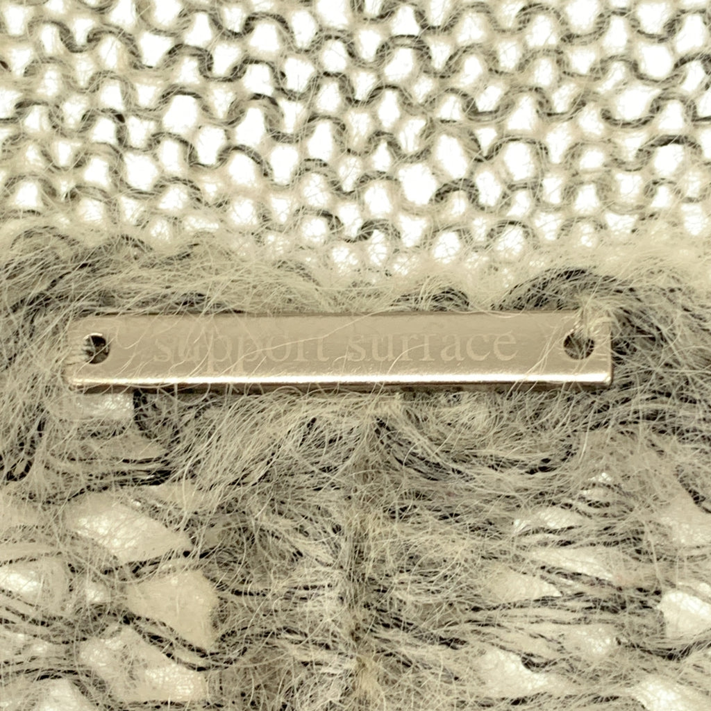 SUPPORT SURFACE / サポートサーフェス | モヘア ウール カシュクール プルオーバーニット | 1 | レディース