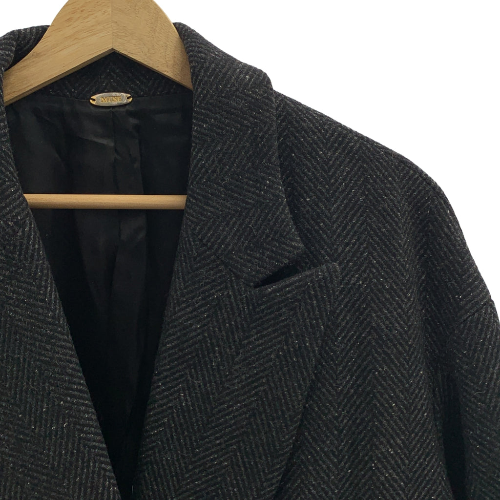 Deuxieme Classe / ドゥーズィエムクラス | ウール ネップツイード ハーフコート | F | レディース