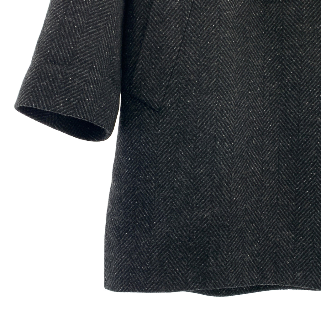 Deuxieme Classe / ドゥーズィエムクラス | ウール ネップツイード ハーフコート | F | レディース