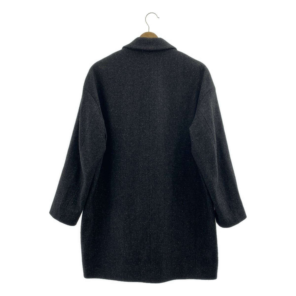 Deuxieme Classe / ドゥーズィエムクラス | ウール ネップツイード ハーフコート | F | レディース