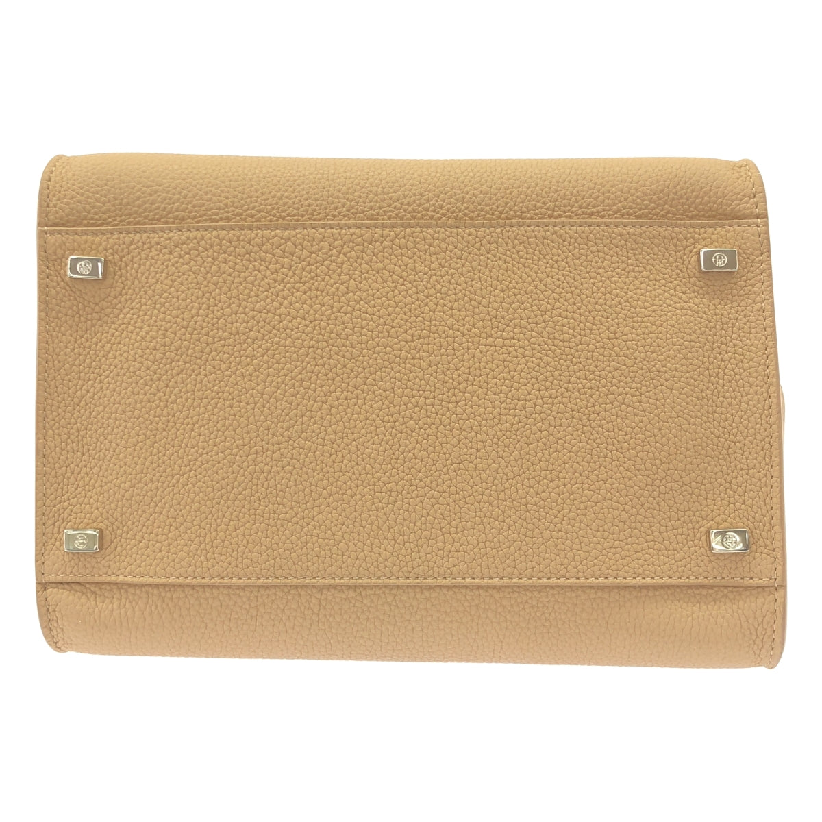 [狀況極佳] THE ROW | Margaux 10 / Margaux 兩用皮革手提包配肩帶 | 淺駝色 | 女款