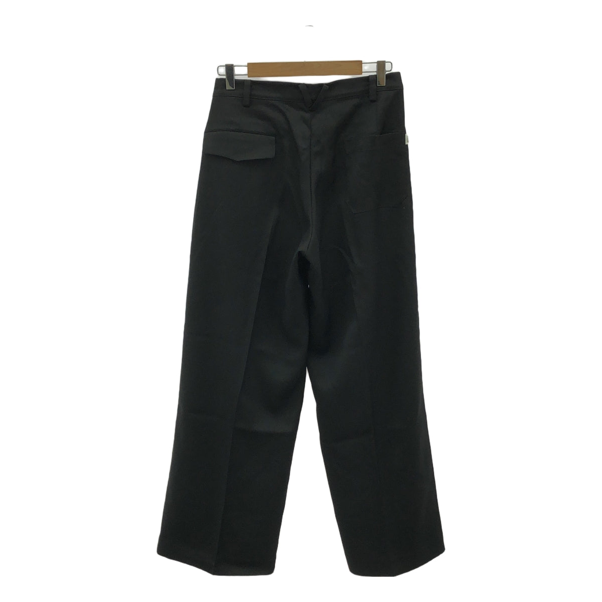 【美品】  ANTOK / アントック | WORK WIDE TROUSERS / タック ワイド スラックス パンツ | 2 | black | メンズ