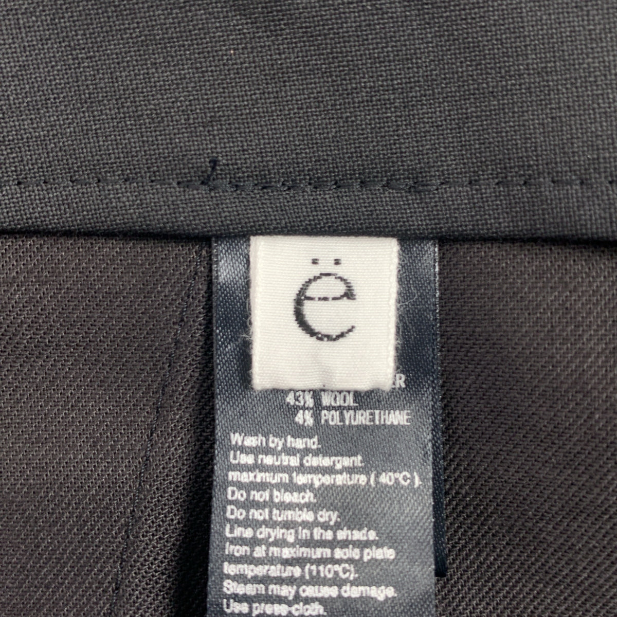 BIOTOP / ビオトープ | 【yo BIOTOP】slim straight pants パンツ | 1 | レディース