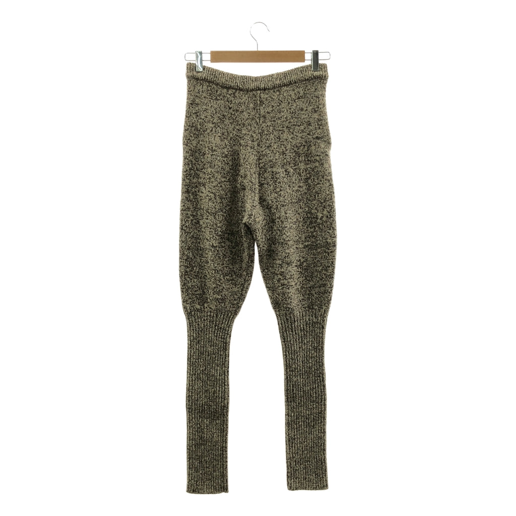 BACCA / バッカ | ウールミックス ニットパンツ | 36 | レディース