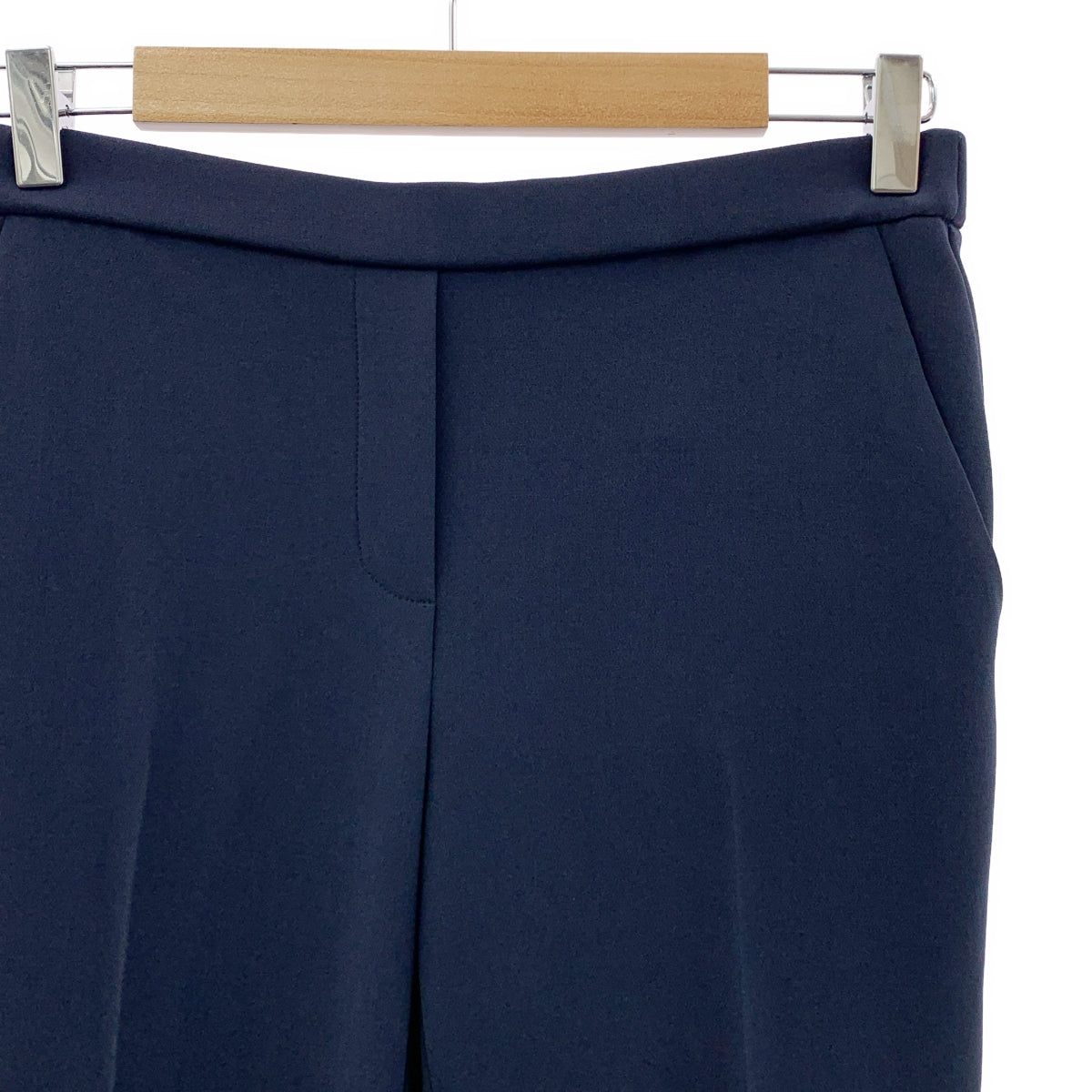 理論 | 三醋酸纖維 J 形縫線/鬆緊腰休閒褲 | 2 碼 | 女款