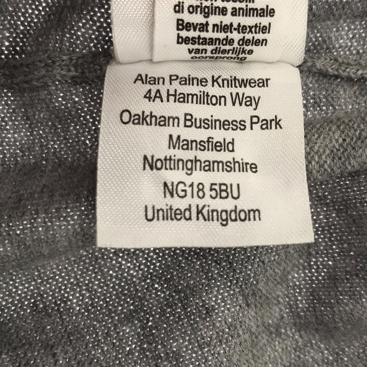 Alan Paine | Wool high gauge driver's knit cardigan | 52 | Men's