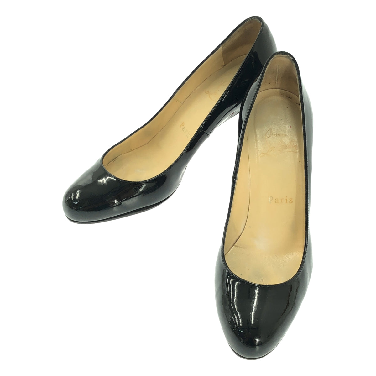Christian Louboutin / 기독교 루부탄 | SIMPLE PUMP 85 에나멜 힐 펌프스 | 36 |