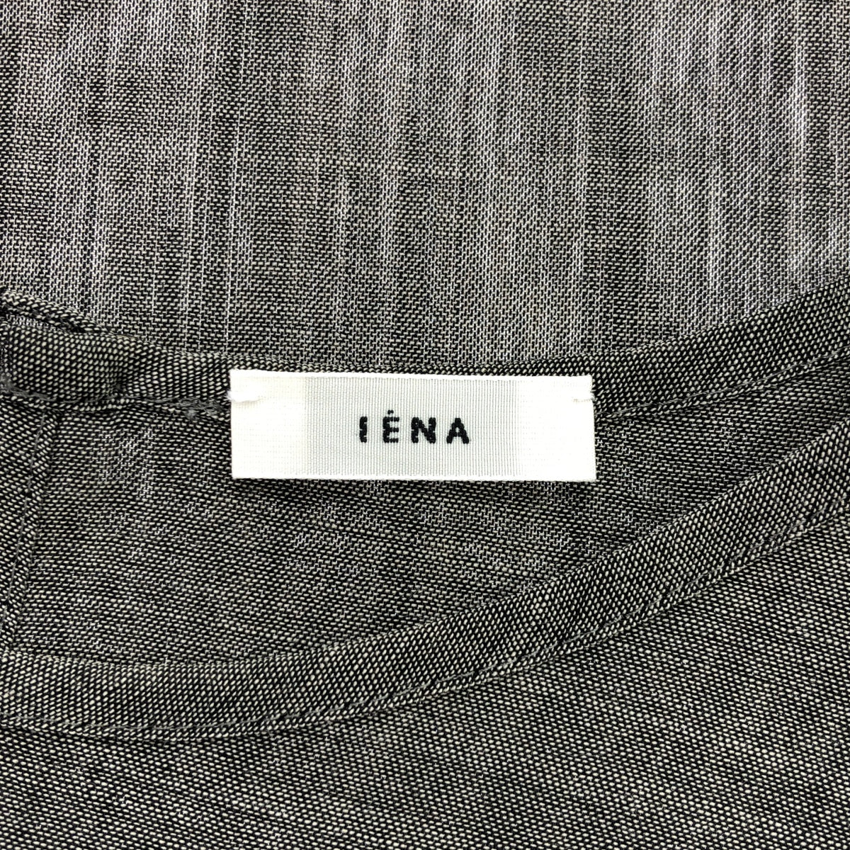 IENA / 예나 | 양모 혼합 볼륨 슬리브 블라우스 | F | 회색 | 여성