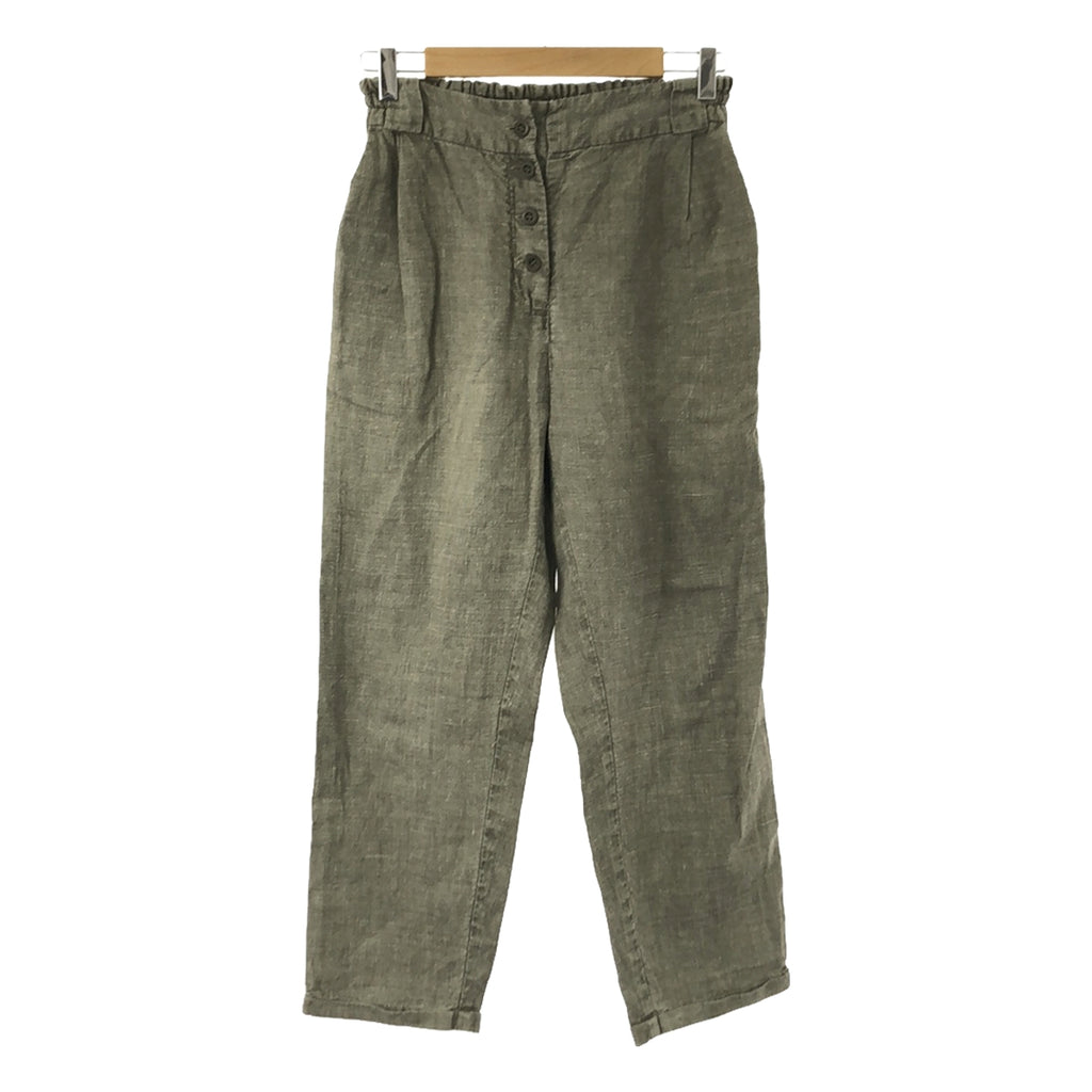 PHOEBE ENGLISH / フィービー イングリッシュ | 2022SS | RELAXED TROUSERS ヘンプ リネン イージートラウザー | M | グレー | レディース
