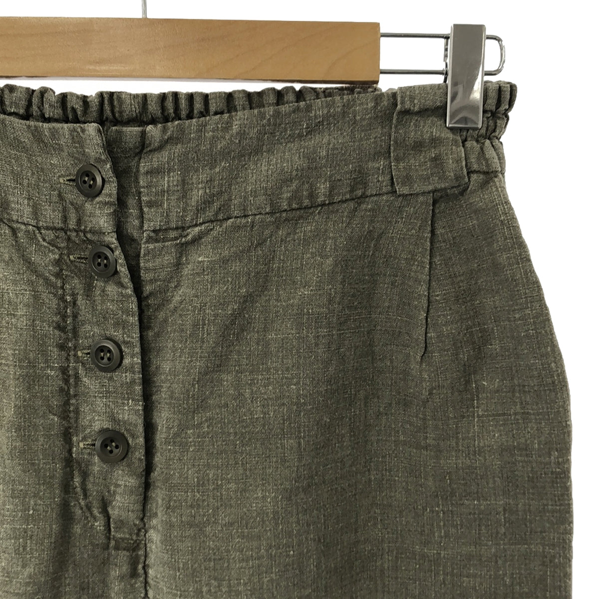 PHOEBE ENGLISH / 피비 영어 | 2022SS | RELAXED TROUSERS 헬프 린넨 이지 트라우저 | M | 회색 | 여성