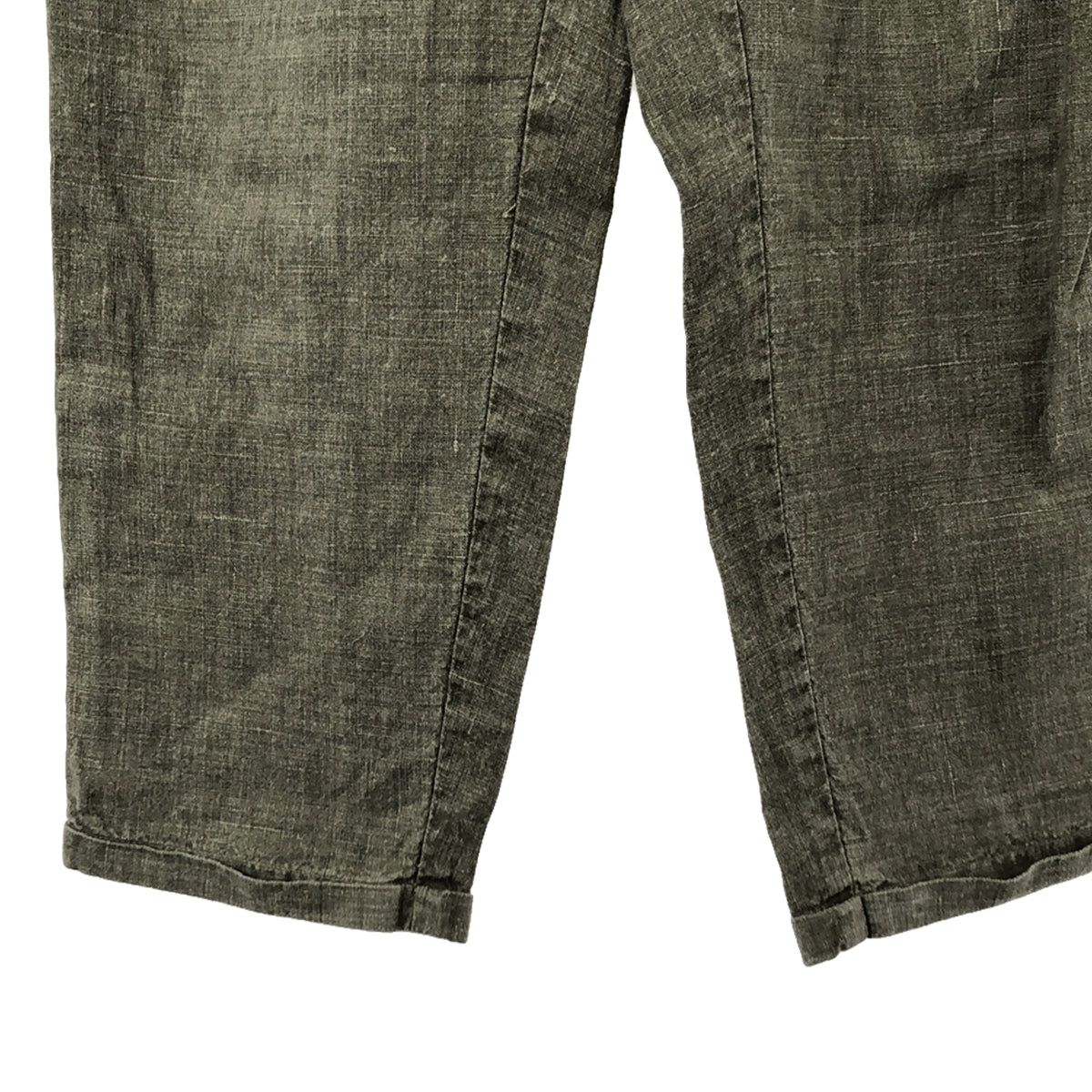 PHOEBE ENGLISH / 피비 영어 | 2022SS | RELAXED TROUSERS 헬프 린넨 이지 트라우저 | M | 회색 | 여성