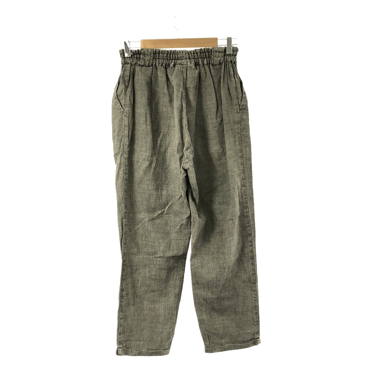 PHOEBE ENGLISH / 피비 영어 | 2022SS | RELAXED TROUSERS 헬프 린넨 이지 트라우저 | M | 회색 | 여성