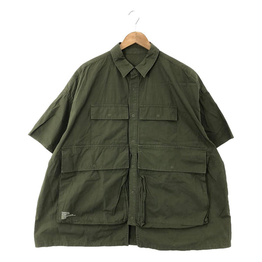 FreshService / フレッシュサービス | Five Pocket Shirt / 5ポケット ミリタリー オーバーシャツ | カーキ系 | メンズ