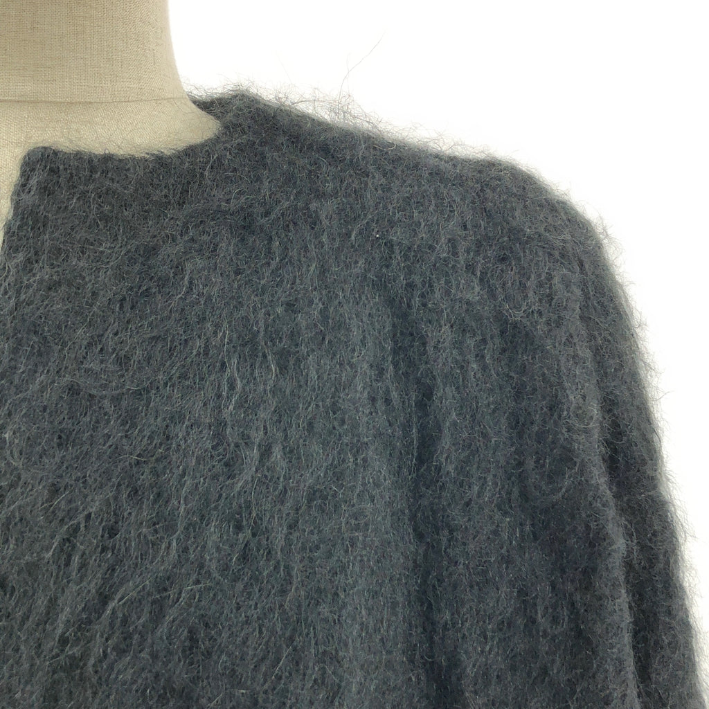 YVES SAINT LAURENT rive gauche / 이브산 로랑 리브 고슈 | Mohair Coat / 울 모헤야 버튼리스 오버코트 / 총 안감 | 42 |