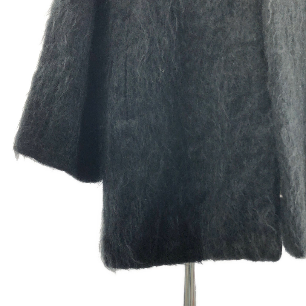 YVES SAINT LAURENT rive gauche / 이브산 로랑 리브 고슈 | Mohair Coat / 울 모헤야 버튼리스 오버코트 / 총 안감 | 42 |