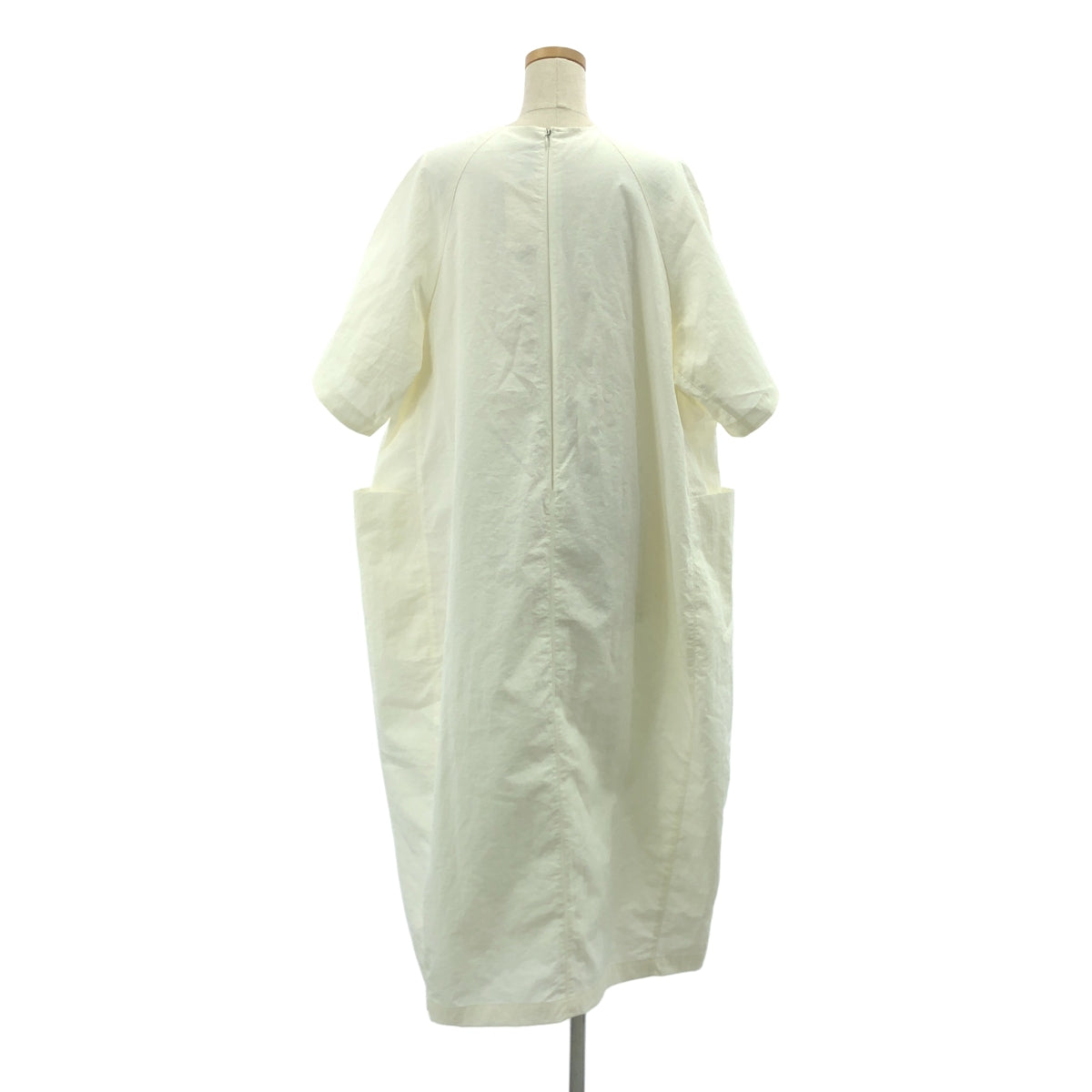 【新品】  LOHEN / ローヘン | 2025SS | GUSSET COCOON ONE PIECE ガゼット コクーン ワンピース | F | ホワイト | レディース