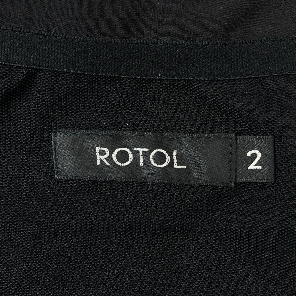 ROTOL / ロトル | FULL ZIP BLOUSON フルジップ ブルゾン | 2 | ブラック | メンズ