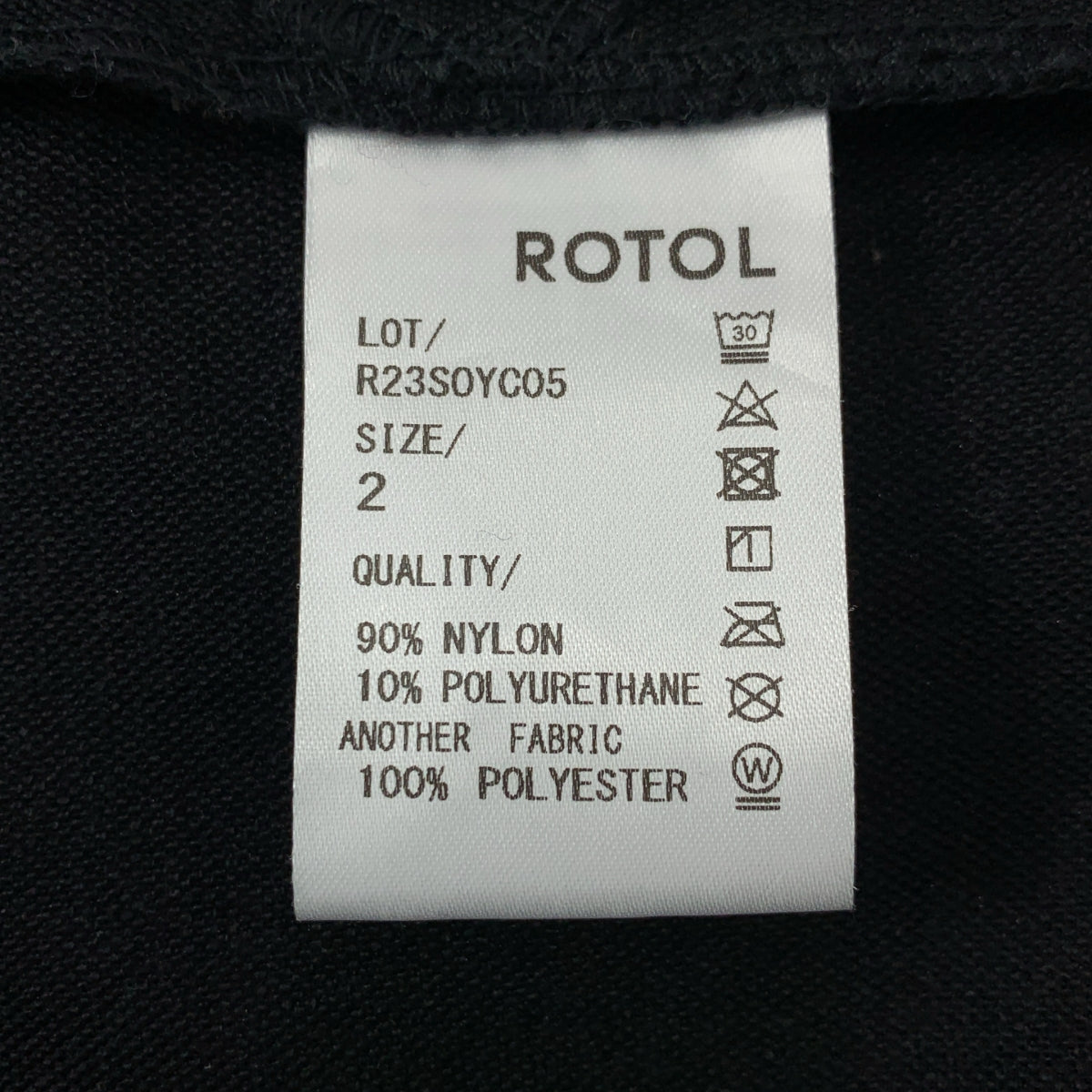 ROTOL / ロトル | FULL ZIP BLOUSON フルジップ ブルゾン | 2 | ブラック | メンズ