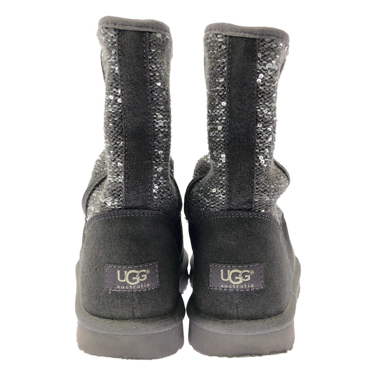 UGG / 아그 | Lyla / 라일라 비쥬 장식 스웨이드 짧은 부츠 | 24 | 회색 | 여성