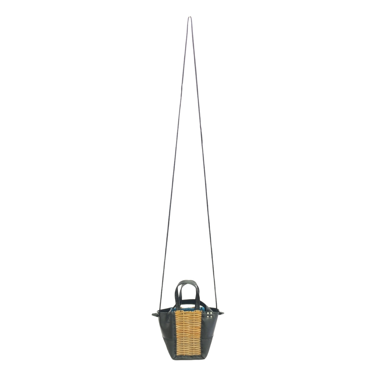 ebagos / Ebagos | 2023AW | Small basket bag, PVC + Vibram 2WAY handbag |