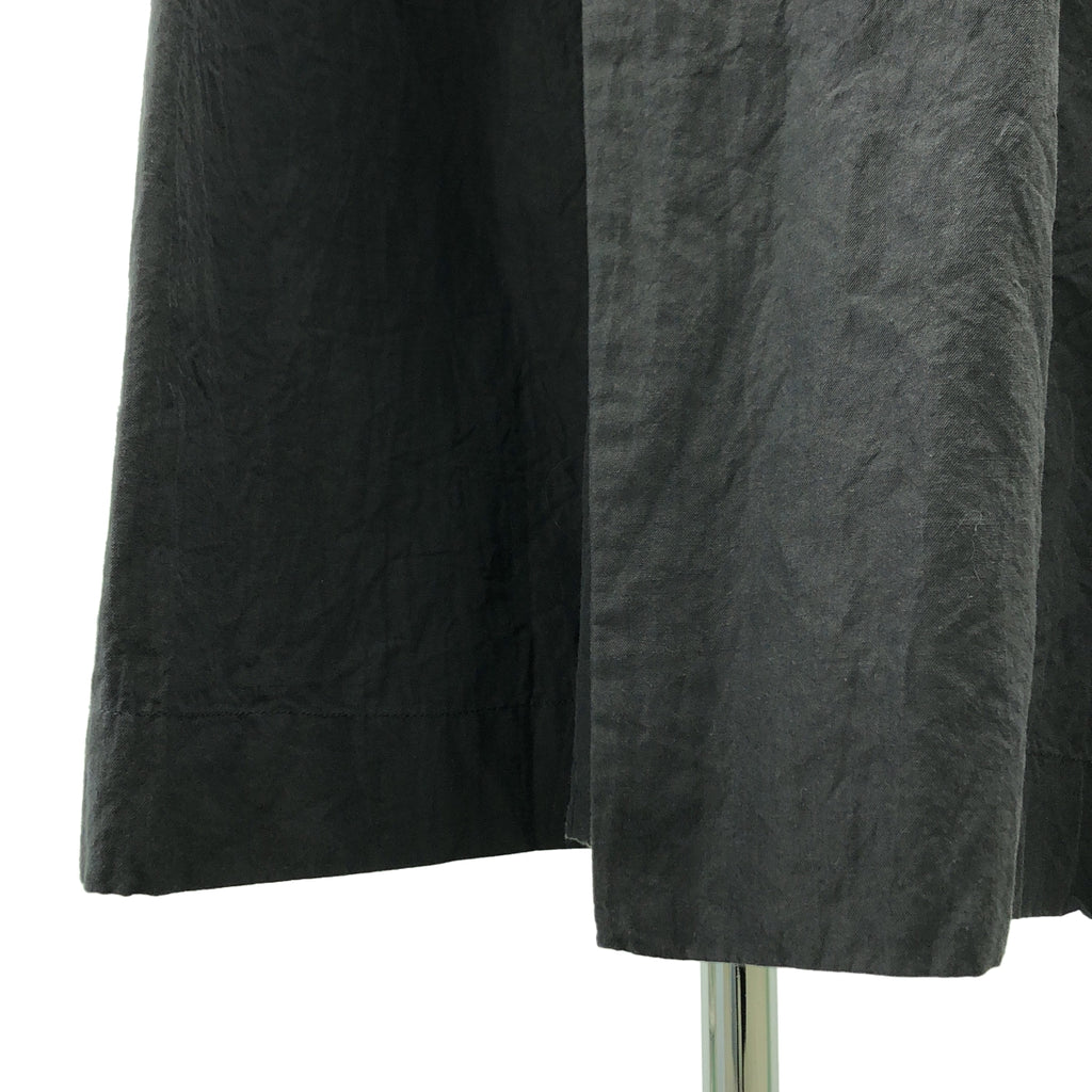 TOUJOURS / トゥジュー | コットン リネン ガウン コート | 2 | グレー | レディース