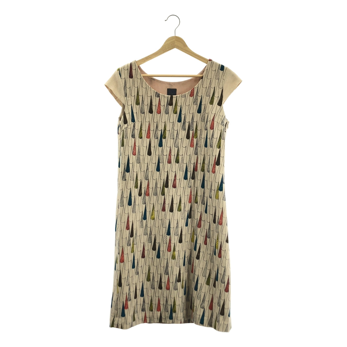 mina perhonen | 陽光雨羊毛印花無袖洋裝 | 36碼 | 女款