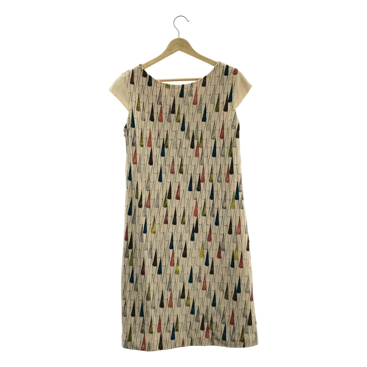 mina perhonen | 陽光雨羊毛印花無袖洋裝 | 36碼 | 女款