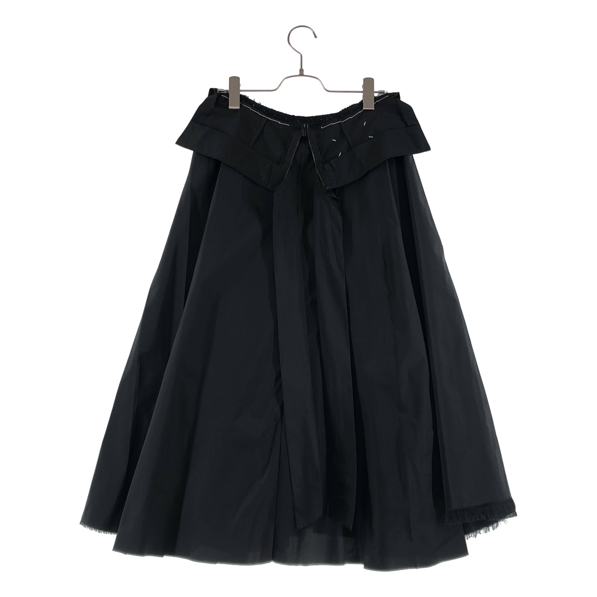 Maison Margiela / メゾンマルジェラ | 2024AW | Midi Skirt ナイロン カットオフ スカート | 40 | レディース