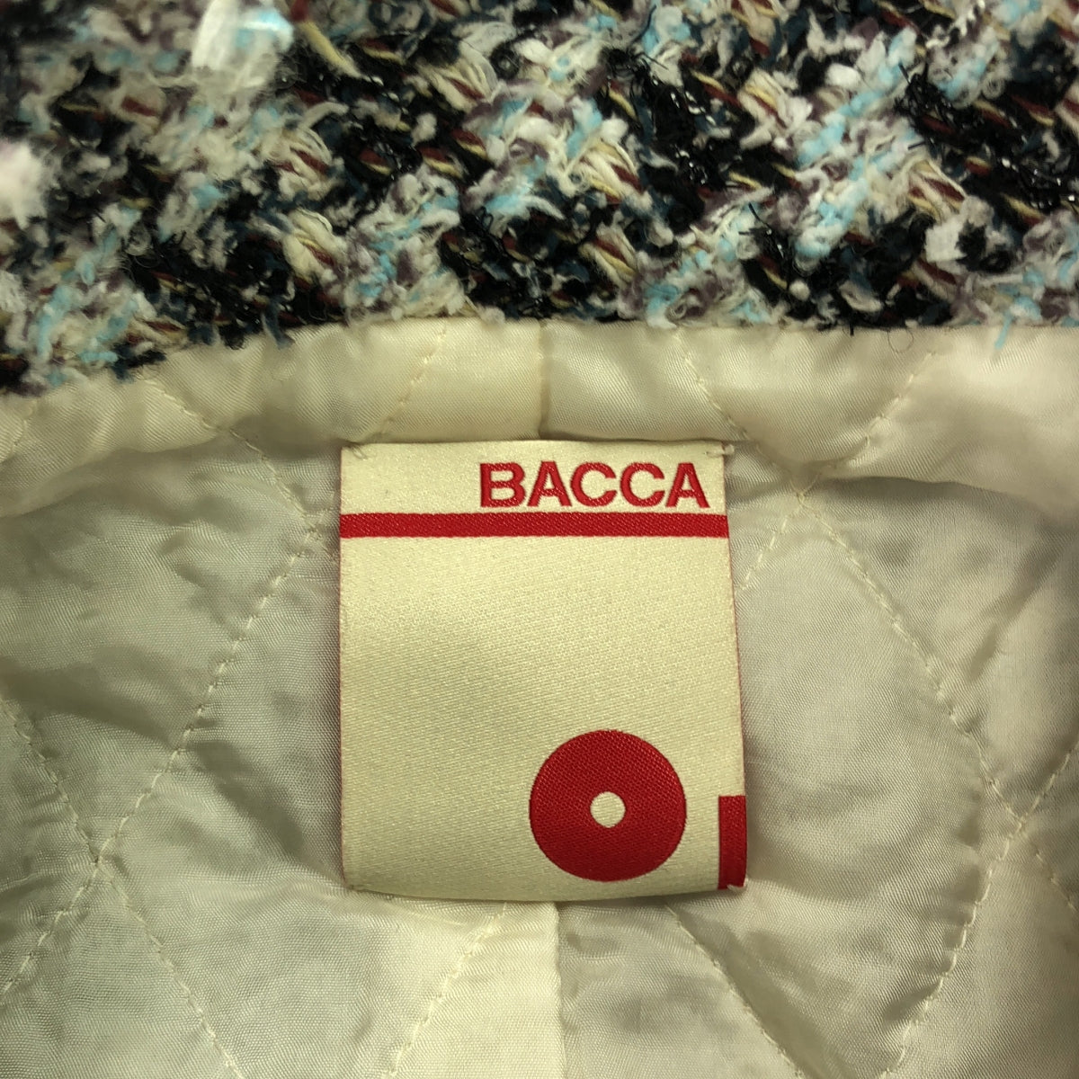 BACCA / バッカ | ハウンドトゥースツイード ベスト | 36 | マルチカラー | レディース
