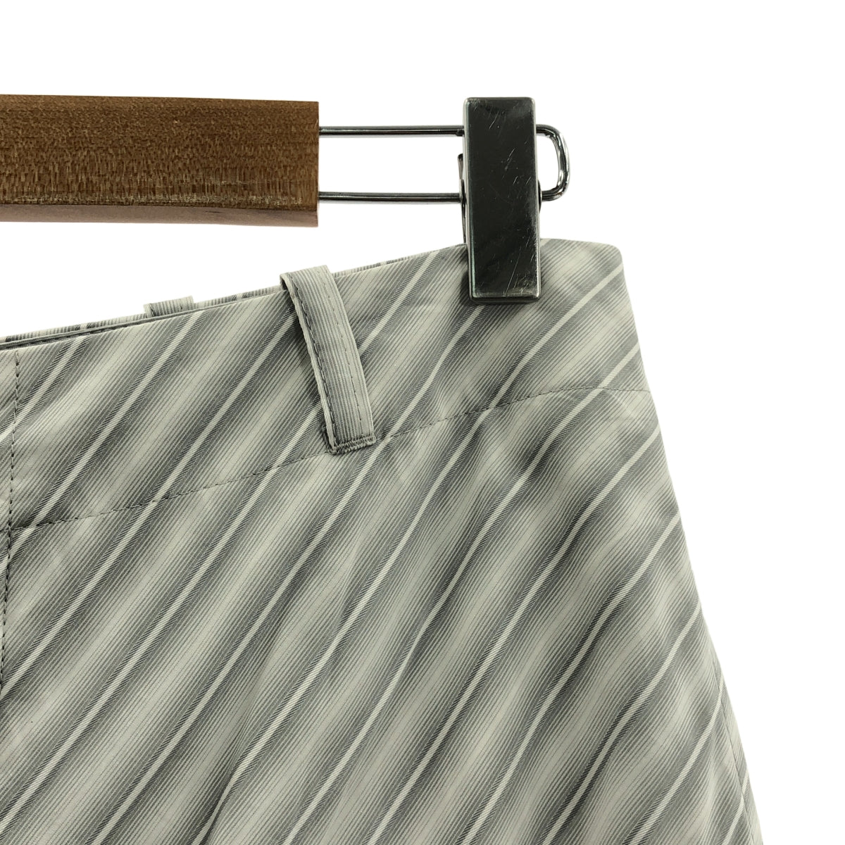 【新品】Kiko Kostadinov | 2023 秋冬 | ASPASIA TROUSER 條紋拼接寬褲 | 尺寸 44 | 淺灰色與炭灰色 | 男款