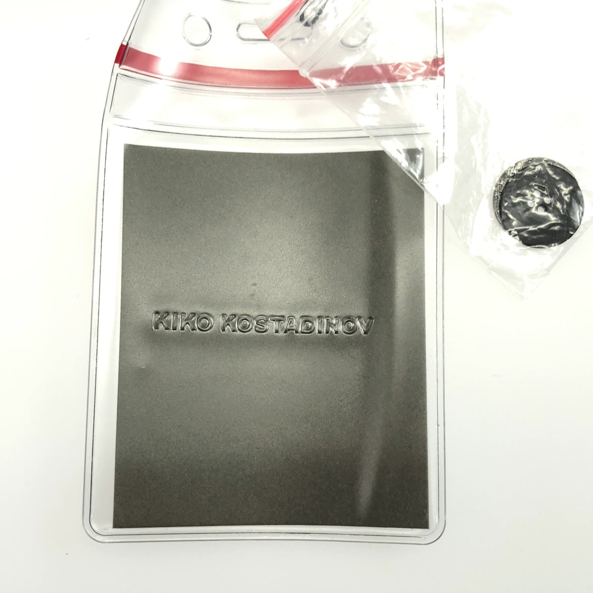 【新品】  Kiko Kostadinov / キココスタディノフ | 2023AW | ASPASIA TROUSER ストライプ パネル切替 ワイドパンツ | 44 | ライトグレー×チャコールグレー | メンズ