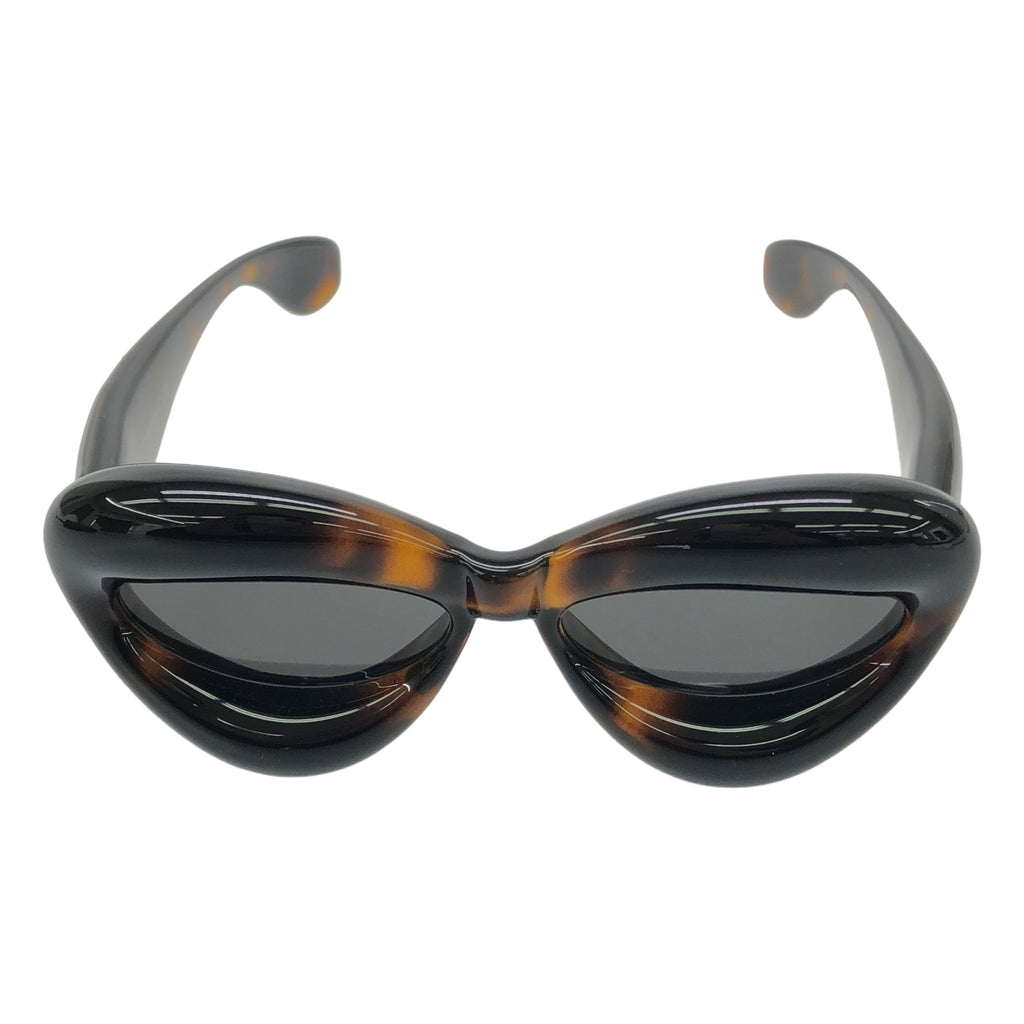 【미품】 LOEWE / 로에베 | Inflated Cat-Eye Sunglasses 고양이 눈 선글라스 | 55□16-145 | 멀티 컬러