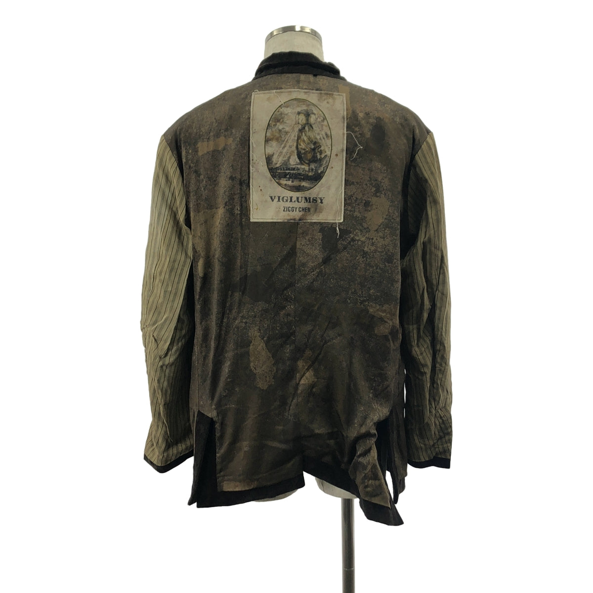 美品】 ziggy chen / ジギーチェン | 2023AW | VELVETEEN PLEATS