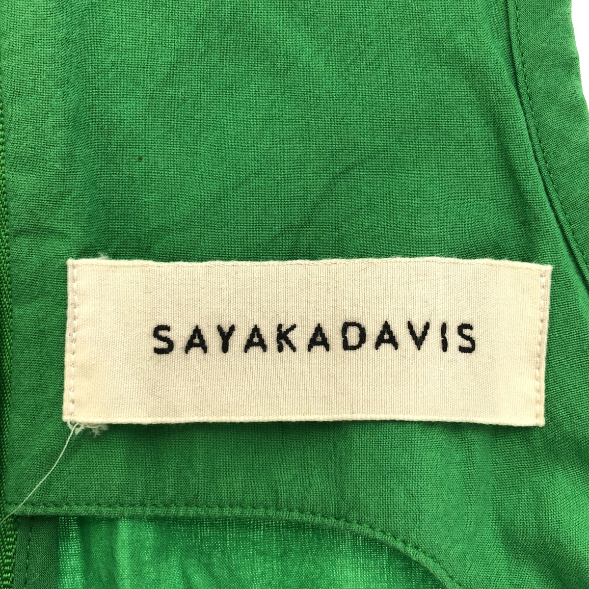 SAYAKADAVIS / Sayaka Divis | Balloon Dress | Sleeveless One-piece Dress | S | Green | Women's