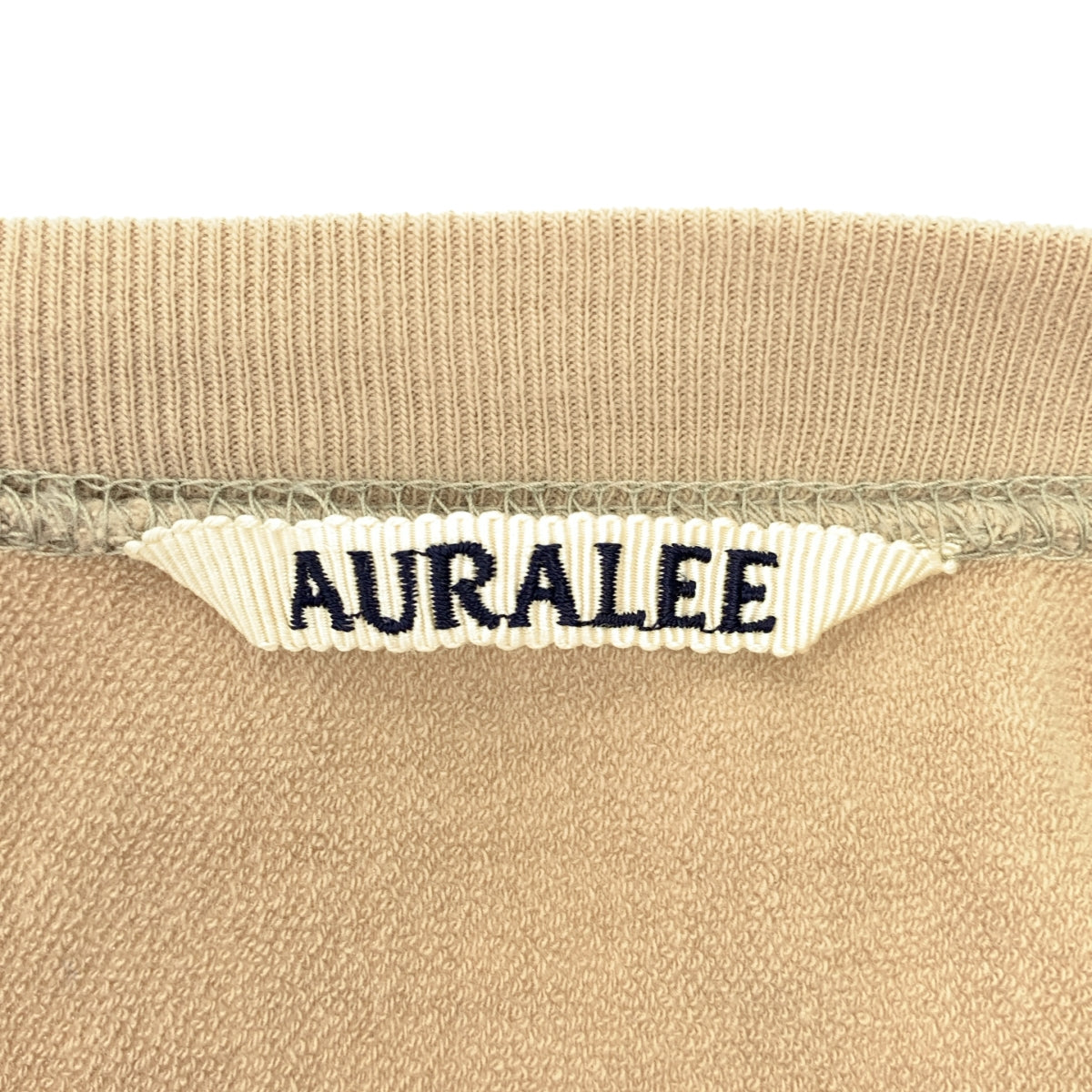 AURALEE | 2021 春夏 | 超高紗布起絨運動衫 P/O / 超大剪裁與縫製上衣 | 尺寸 4 |