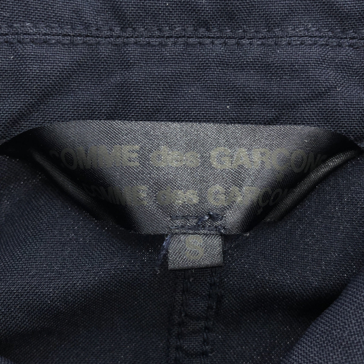 COMME des GARCONS | 巴黎時裝週2014 春夏 |圓領聚酯夾克 | S 號 |