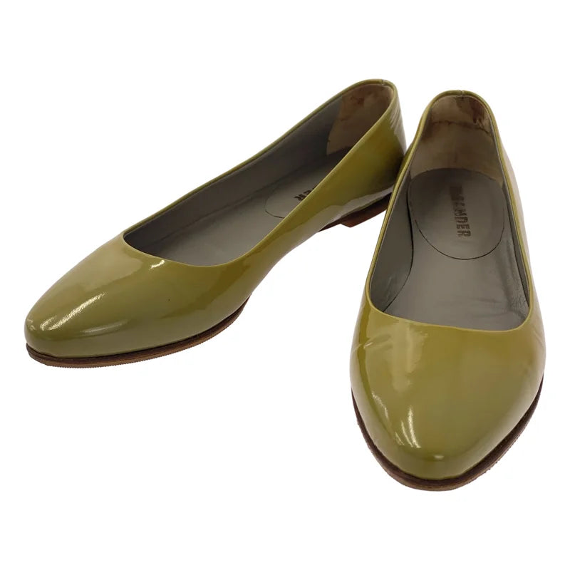 JIL SANDER / ジルサンダー | パテントレザー フラットシューズ | 35 | レディース