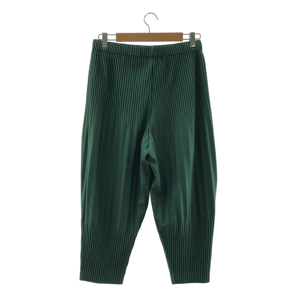 三宅一生 (ISSEY MIYAKE) 褶襉休閒褲 | 月度色彩褶襉休閒褲 | 2 碼 | 男士