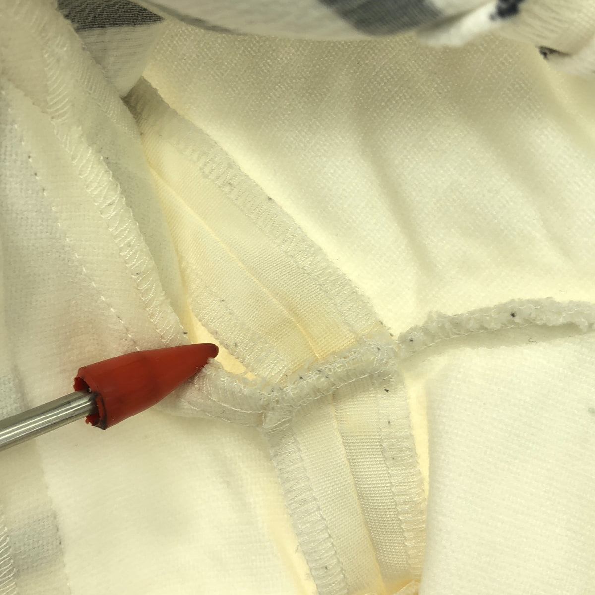 ADORE / アドーア | ボーダー コクーン 切替 ワンピース | 36 | ホワイト/ネイビー | レディース