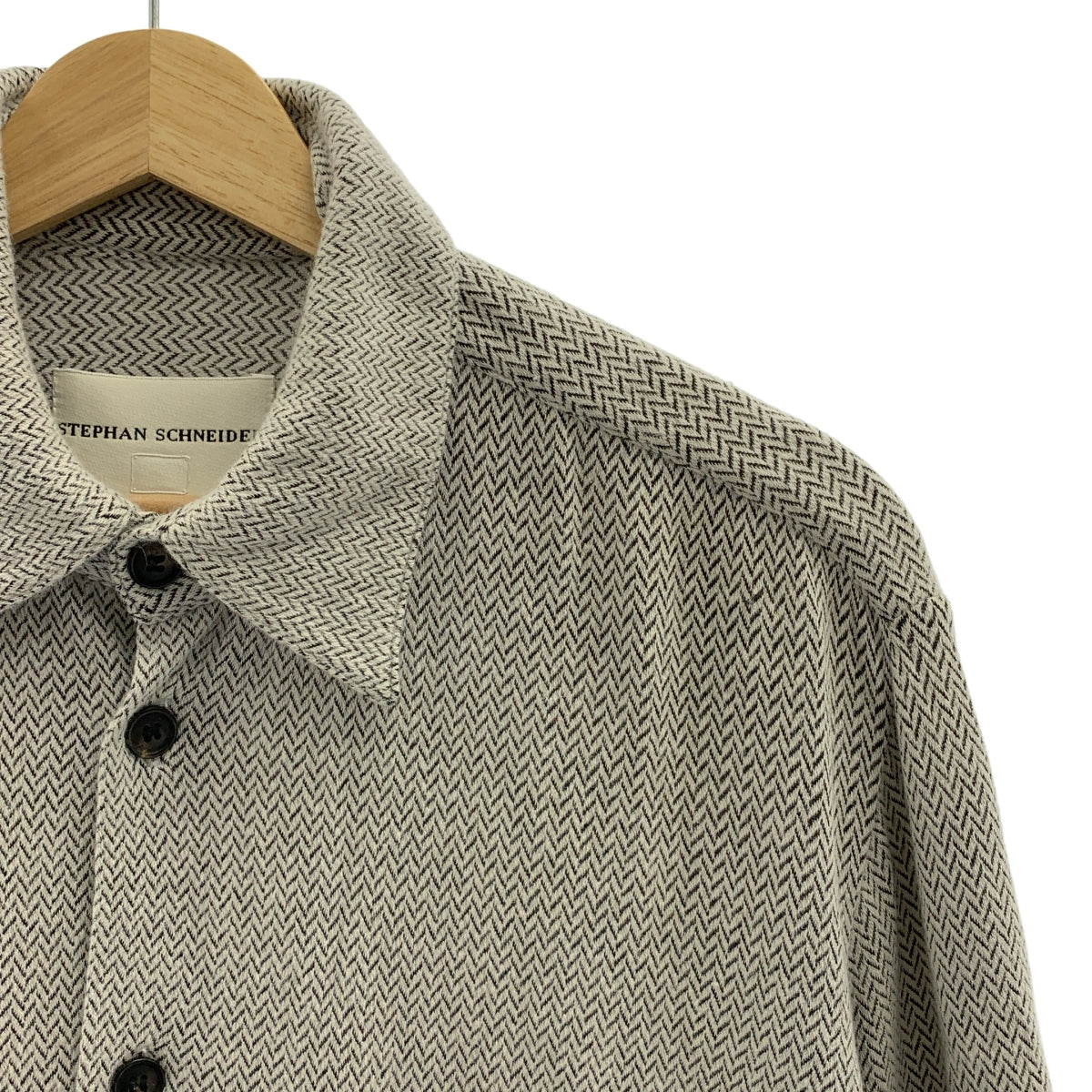 STEPHAN SCHNEIDER | 絲與安哥拉羊毛混紡針織襯衫 | 尺寸 5 | 男款