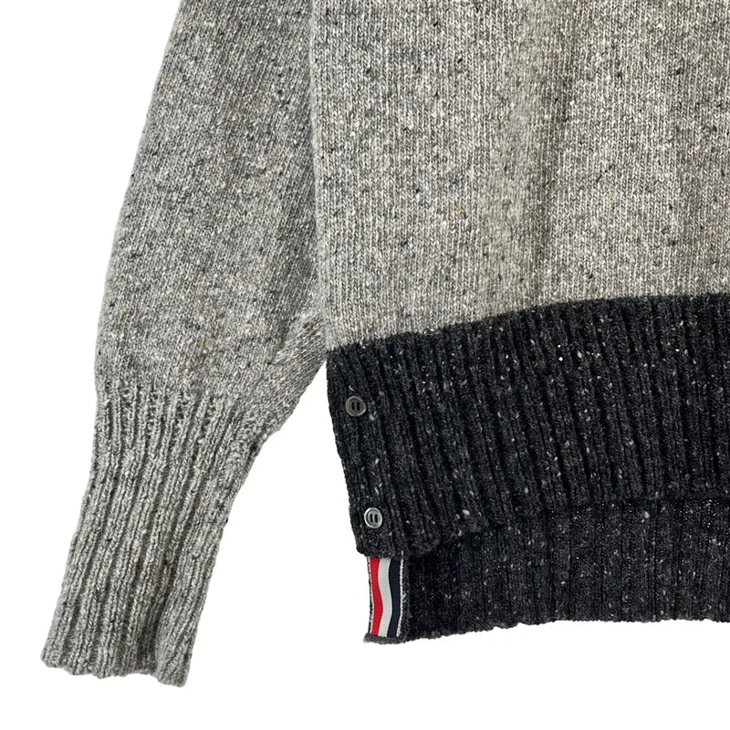 THOM BROWNE / トムブラウン | ウール モヘヤ ニューヨークニット | 40 | レディース