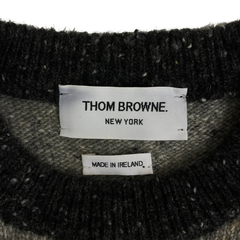 THOM BROWNE / トムブラウン | ウール モヘヤ ニューヨークニット | 40 | レディース