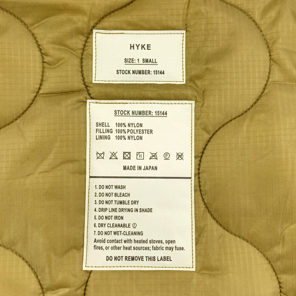 HYKE / 하이크 | 2021AW | QUILTED VEST 퀼팅 베스트 | 1 | 여성