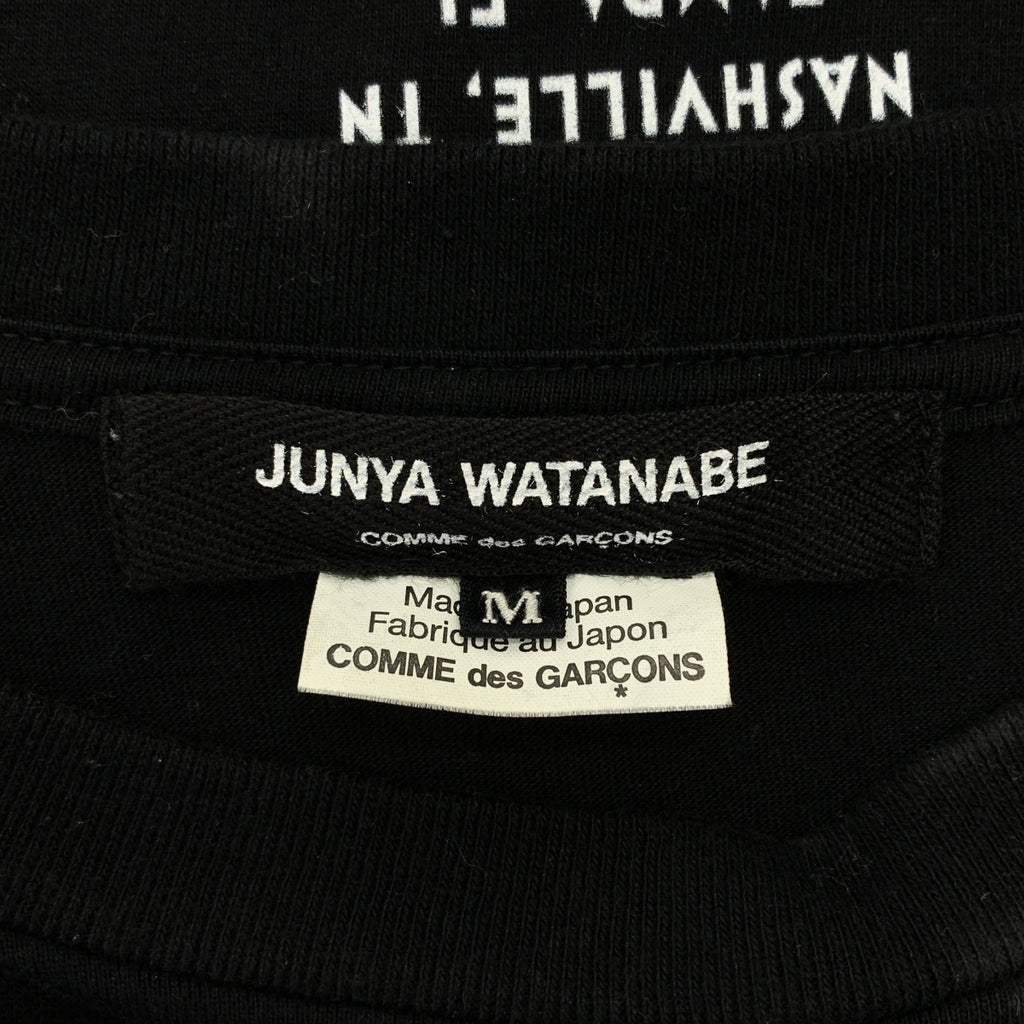 JUNYA WATANABE COMME des GARCONS / ジュンヤワタナベ | 2021AW | Kiss Tour Print T-Shirt / プリント Tシャツ カットソー | M | レディース