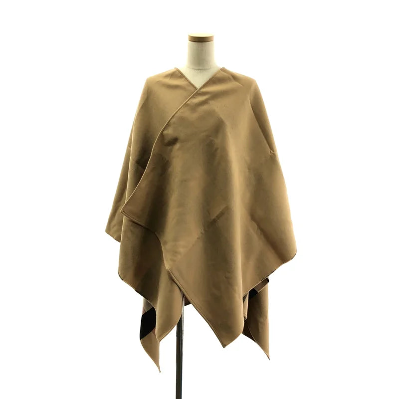 Burberry / バーバリー | ティッシ期 ノバチェック ウール ポンチョ |