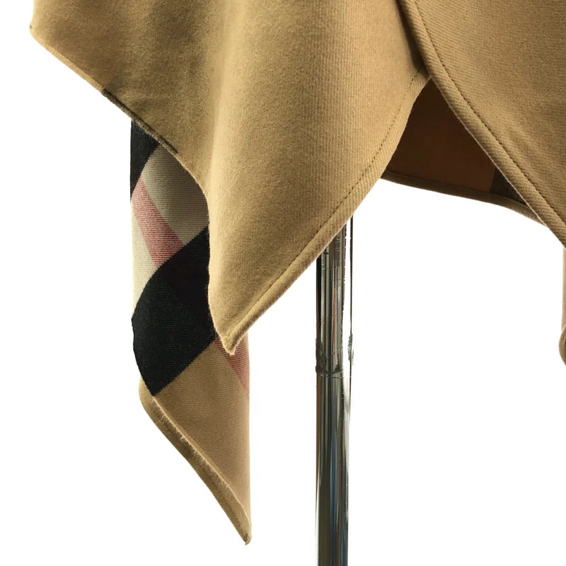 Burberry / バーバリー | ティッシ期 ノバチェック ウール ポンチョ |