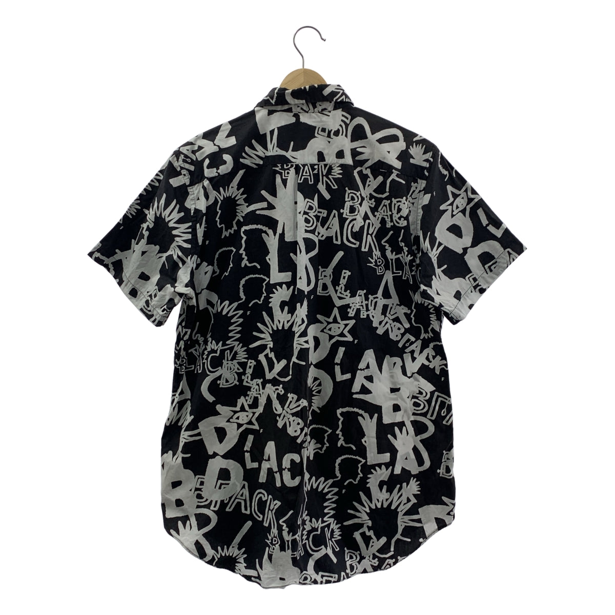 BLACK COMME des GARCONS / 블랙콤 데 걸슨 | 2016SS | 총무늬 로고 레귤러 컬러 셔츠 | L | 남성