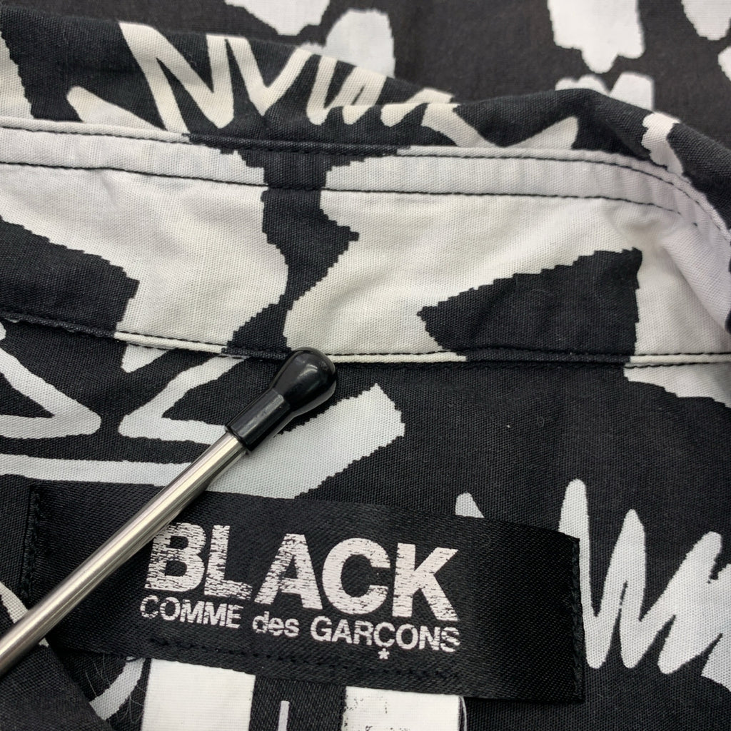 BLACK COMME des GARCONS / 블랙콤 데 걸슨 | 2016SS | 총무늬 로고 레귤러 컬러 셔츠 | L | 남성