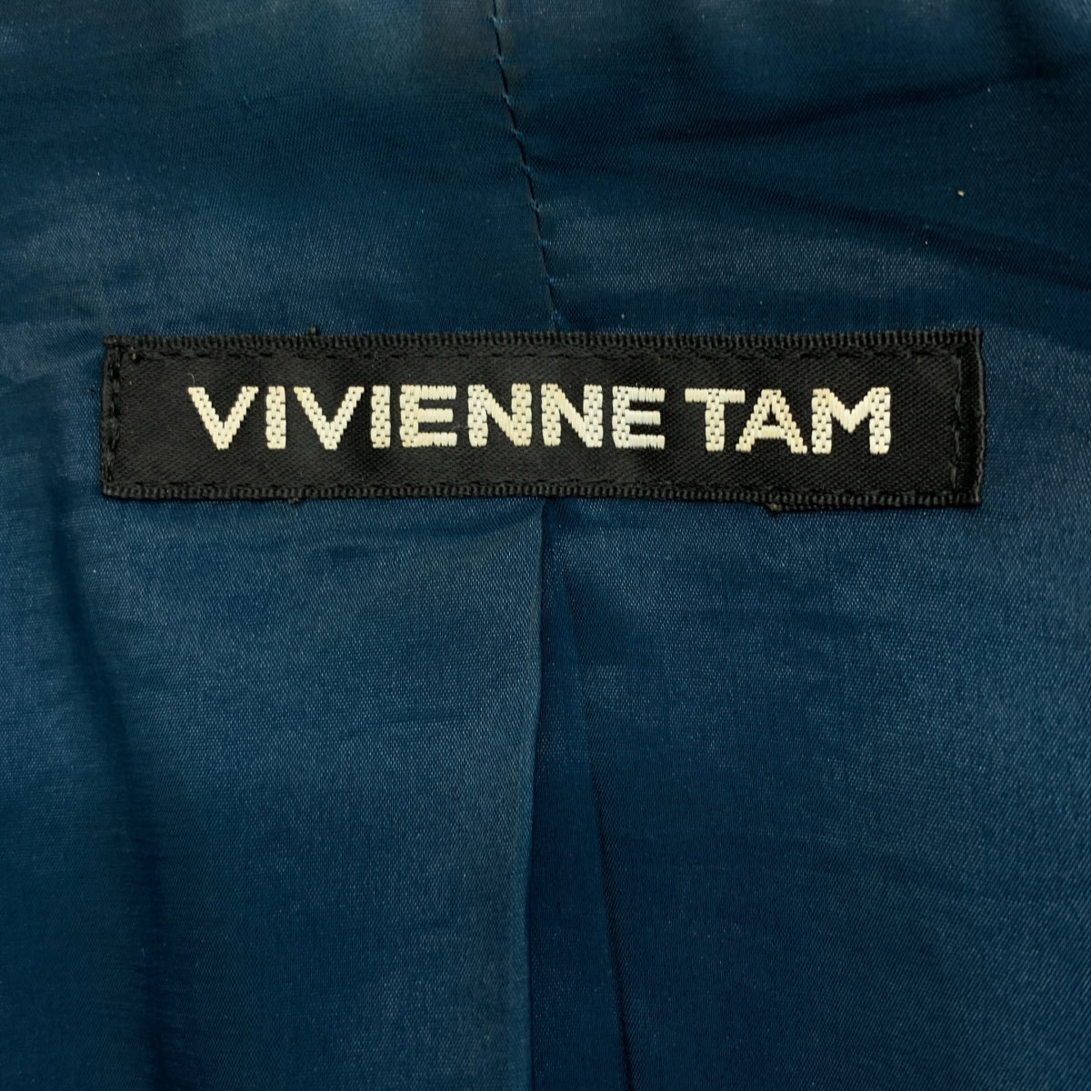 VIVIENNE TAM / 비비안탐 | 울 로고집 더블 라이더스 재킷 / 총 안감 | 1 | 여성