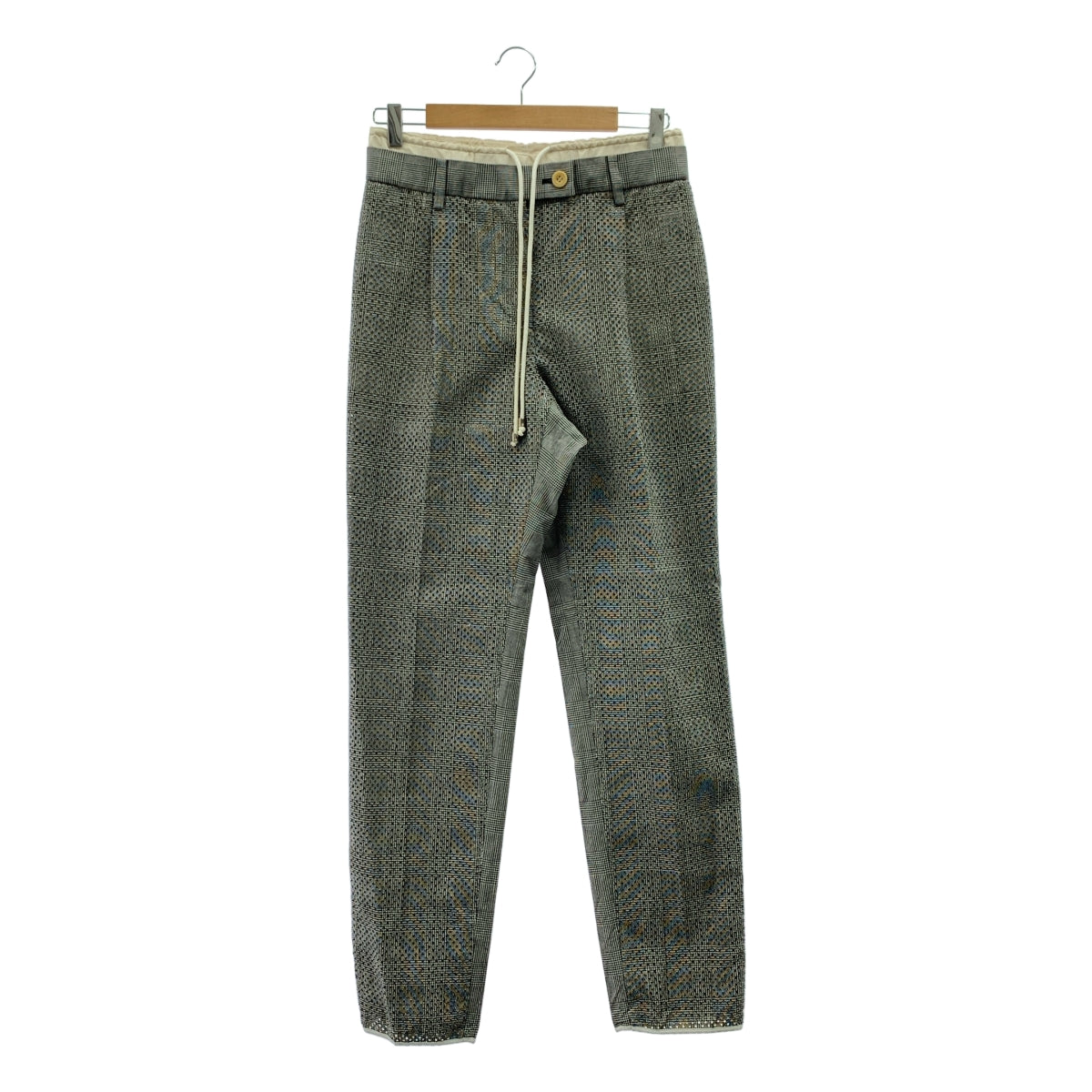 sacai | 格紋疊穿褲 |